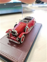 1928 Minerva Type AK Dual Cowl Sport Phaeton by Saoutchik Red 1:43 - Limited Edition of 25
Actual model shown without numbered plaque