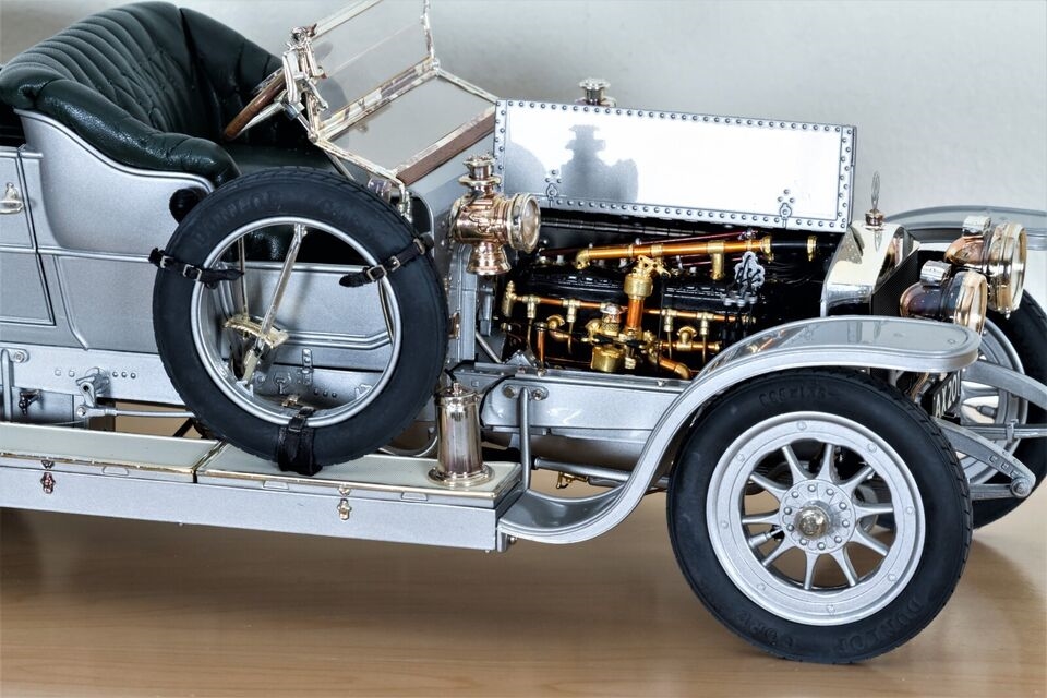 1907 Rolls-Royce Silver Ghost Silver LastONE 1:12