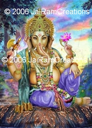 8-111  Ganesh - 8 x 10 Ready to Frame Photograph