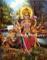 8-172  Shree Durga - 8" x 10" Ready to Frame Photograph