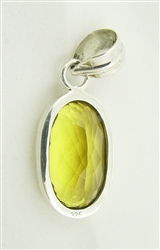 citrine, nine metal gold citrine pendant, jewelry, pendant