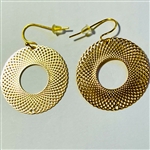 Gold Plated Wide Eye Torus Vortex 30mm