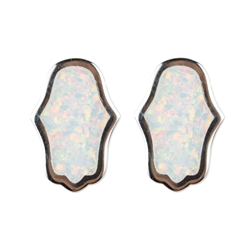 ER-Opal-Hamsa Hamsa Opal Earrings (One Pair)