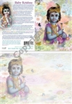 GC-21 Baby Krishna Greeting Card