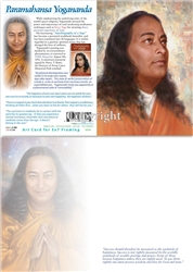 GC-40 Paramahansa Yogananda Greeting Card