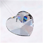 HC-02 Hanging Crystal Heart