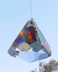 HC-04 Hanging Crystal Octagonal Drop (Large - 2.2" x 1.75")