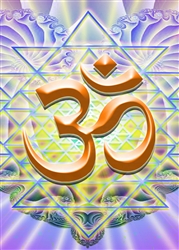 High quality, 3D print OM (Aum) 8 x 10 lenticular