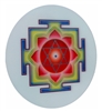 High quality, 3D print 5.75" circular Lakshmi Yantra lenticular