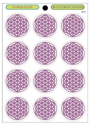 MS-1 Flower of Life Multi-Sticker, 5 Sheets