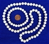 astrological white coral necklace bracelet set