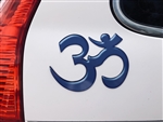 OM-3D  CUT-OUT SHAPED MAGNETIC "OM" CAR LOGO IN 3D PATTERN