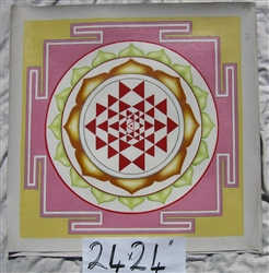 Shree Yantra Original Oil Painting