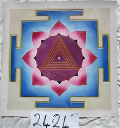 Kali Yantra  Original Oil Painting