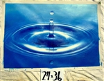 Water Drop - 24" x 36" Original Oil Painting