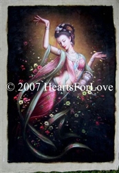 Goddess Dancing - 24" x 36" Original Oil Painting