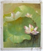 OP-FL21 LOTUS FLOWER 24" x 30" Original Oil Painting