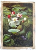 OP-FL22 LOTUS FLOWERS 24" x 36" Original Oil Painting