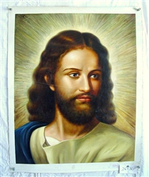 Jesus Christ 24" x 30" Original Oil Painting