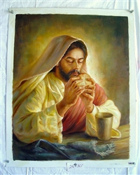 Jesus Christ 24" x 30" Original Oil Painting