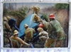 OP-M10 FIREFIGHTERS - 24"X 36" Original Oil Painting