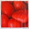 OP-M21 STRAWBERRIES - 24" x 24" Original Oil Painting