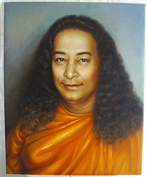 Paramahansa Yogananda Original Oil Painting 24" x 30"