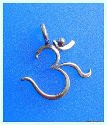 Sterling Silver quality-made Pendant 1 inch x 3/4 inch - Custom designed Pendant from Astrogems made by our factory in India. Price sensitive to sterling silver prices