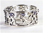 ROM-13 OM Ring with authentic Swarovski Crystals