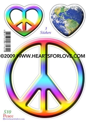 S-10 Peace - Peaceful Heart - Earth