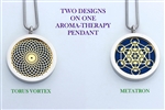 Torus Vortex/ Metatron Aroma Therapy Pendant