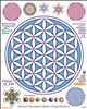 Flower of Life 8x10 Static Cling Stickers