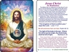 WA-101 Jesus in Meditation - Wallet Altar