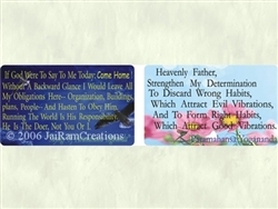 WA-144 Yogananda Quotes - Wallet Altar