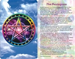 WA-159 Pentagram Wicca Wallet Altar