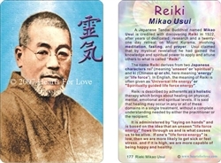 WA-177 Mikao Usui (Reiki) - Wallet Altar