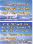 WA-180 Touched the Sky - It Is How You Think - Wallet Altar