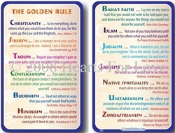 WA-196 The Golden Rule - Wallet Altar