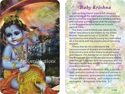 WA-021 Baby Krishna - Wallet Altar