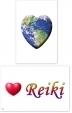 WA-219 Global Heart - Love Reiki - Wallet Altar