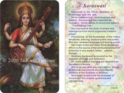 WA-033 Saraswati - Wallet Altar