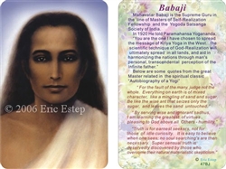 WA-047 Mahavatar Babaji - Wallet Altar