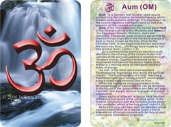 WA-080 Aum (OM) - Wallet Altar