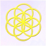 18k Gold Plated Seed of Life Healing Grid