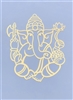 YA-1294 Ganesh cut out 18k Gold plated 12" Grid