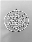 Metatron Cube cut out 2" Grid