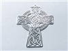 YA-282-S Celtic Cross silver plated 2" Grid
