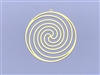 Spiral Galaxy 18k Gold plated 2" Grid