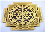 18K Gold Plated Shree Yantra Fridge Magnet