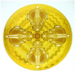 gold plated Double Dorje Healing Grid